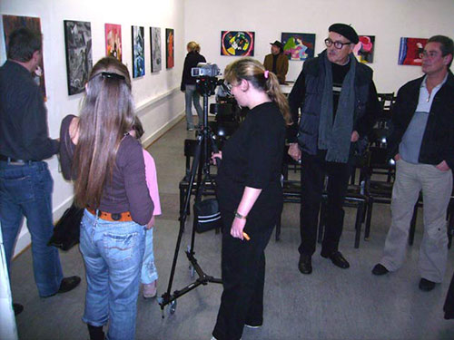 Vernissage der Ausstellung "Moderne Junge Kunst" 2006
